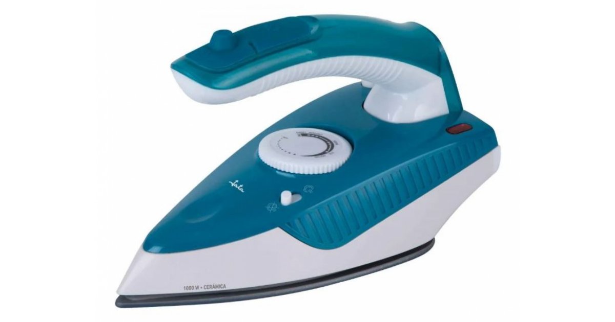 PLANCHA VAPOR VIAJE JATA 1000W, 25,99€