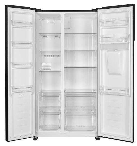 Side By Side Frigo Corbero NF 177X91 Negro - Imagen 2