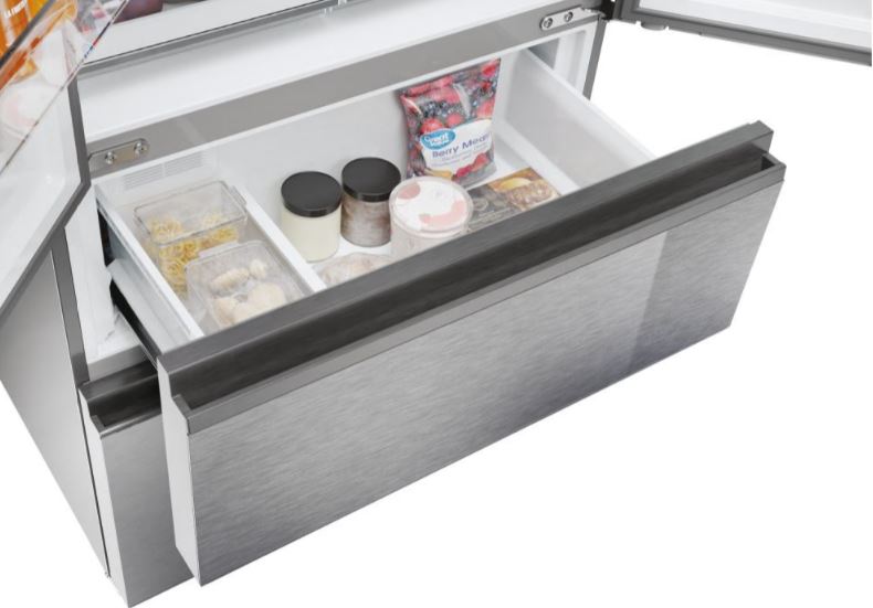 Side By Side Frigo Haier NF 190X83 Inox - Imagen 4