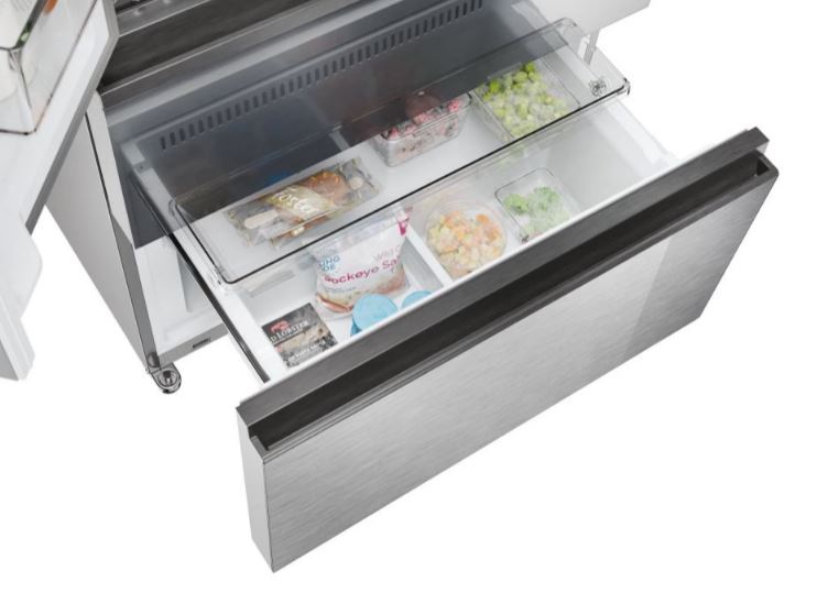 Side By Side Frigo Haier NF 190X83 Inox - Imagen 5