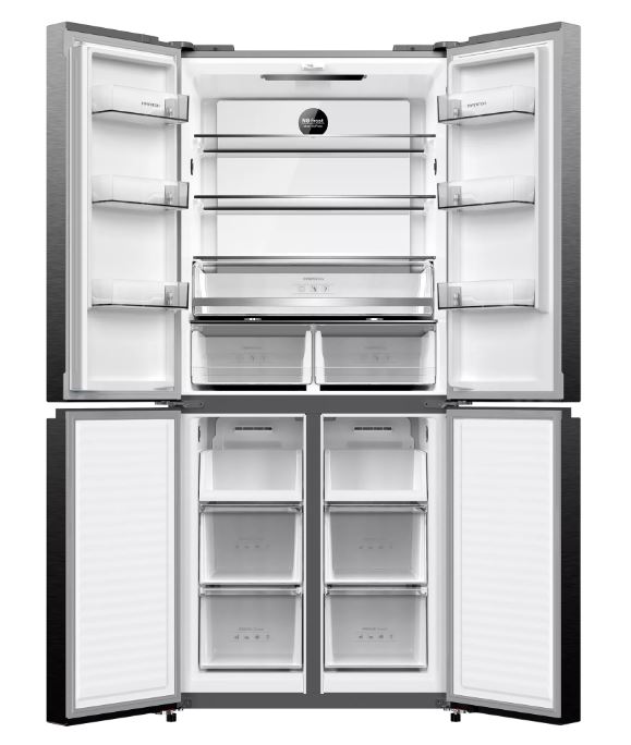 Side By Side Frigo Infiniton NF 183X78 Inox - Imagen 2
