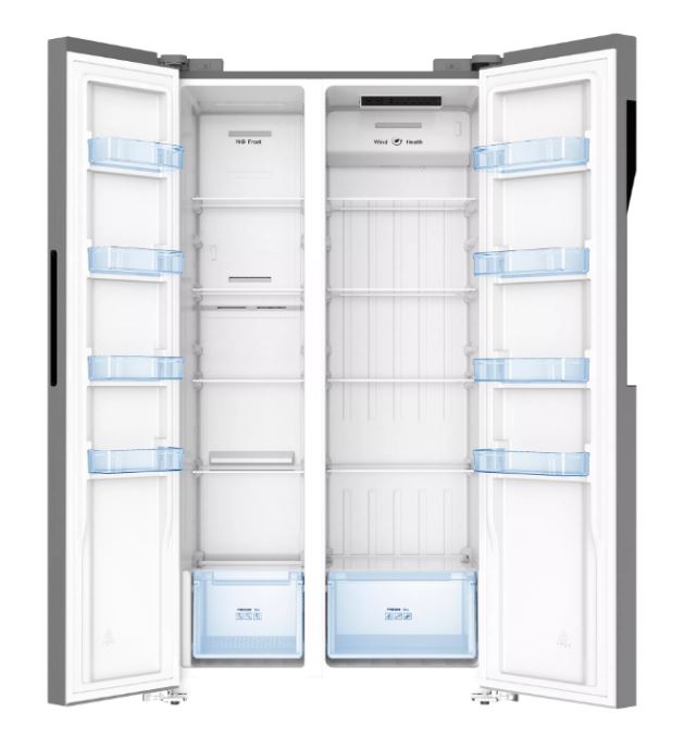 Side By Side Frigo Infiniton NF 178X83 Inox - Imagen 2