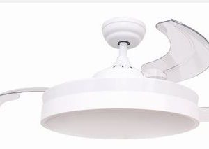 VENTILADOR TECHO 107CM DC 36W RETRACTIL,69,99€