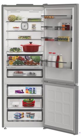Combi Frigo Whirlpool NF 192X70 INOX - Imagen 2