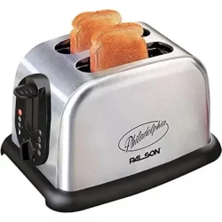 TOSTADORA PALSON PHILADELPHIA DOBLE RANURA INOX, 23,99€