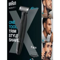 AFEITADORA BRAUN XT3100 FACE SERIE X INALAMBRICO