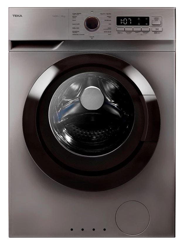 TEKA LAVADORA C/F WMK 40840 SS 8KG 1400RPM A INOX