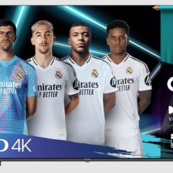 HISENSE 65" 4K QLED, 499€