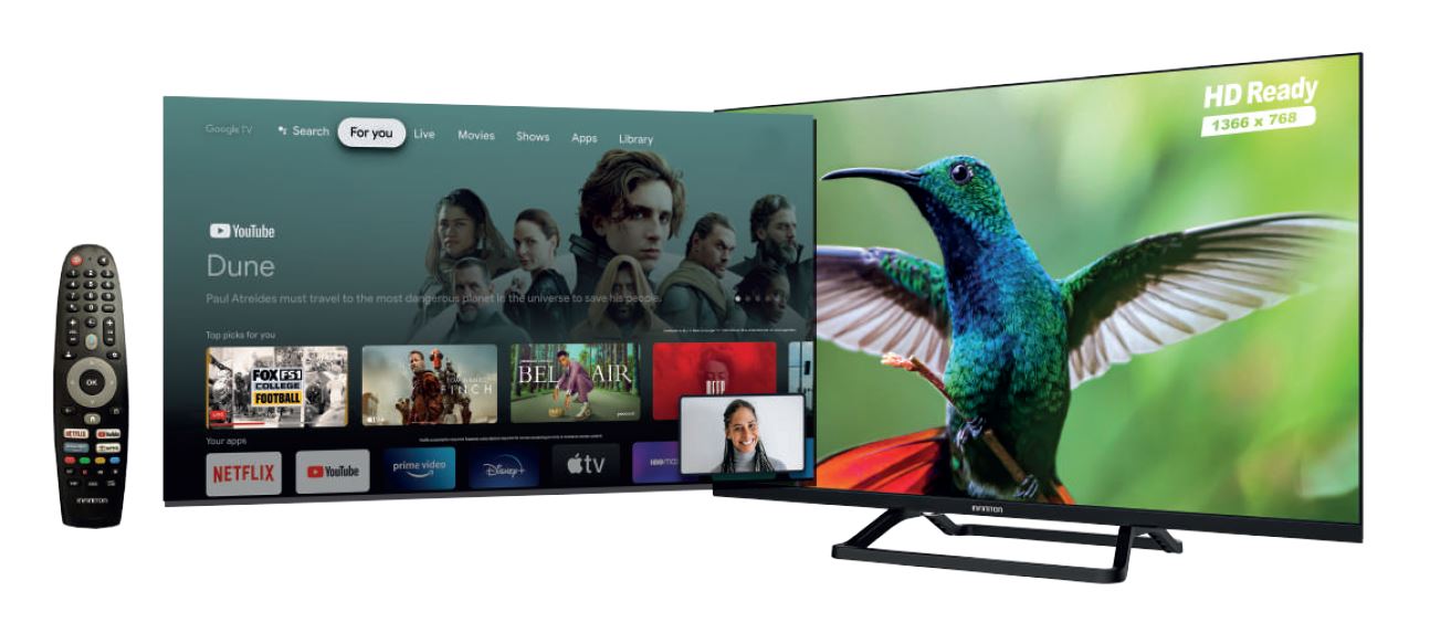 LED INFINITON 32"WIFI ANDROID 11, 199€