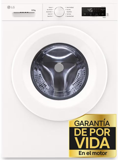 LAVADORA/SECADORA LG 8/5KG 1400RPM, 649€