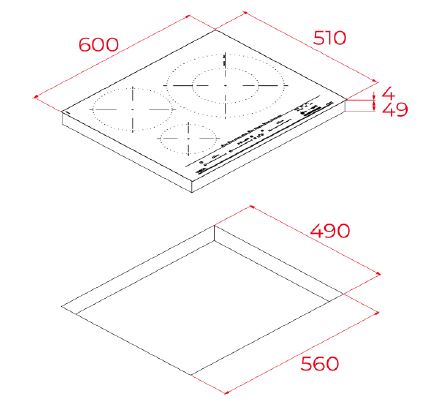 INDUCCION TEKA 3 ZONAS MESTRE PAELLER, 399€ - Imagen 2